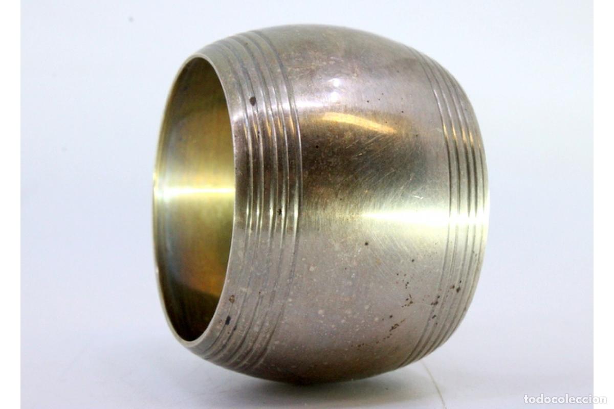 Antig&uuml;edades: Anillo para servilletas de plata - Foto 3