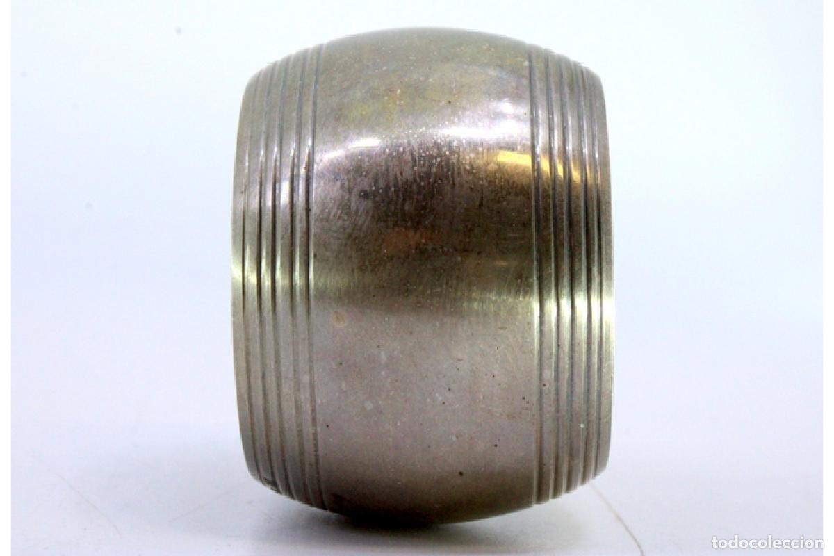 Antig&uuml;edades: Anillo para servilletas de plata - Foto 4