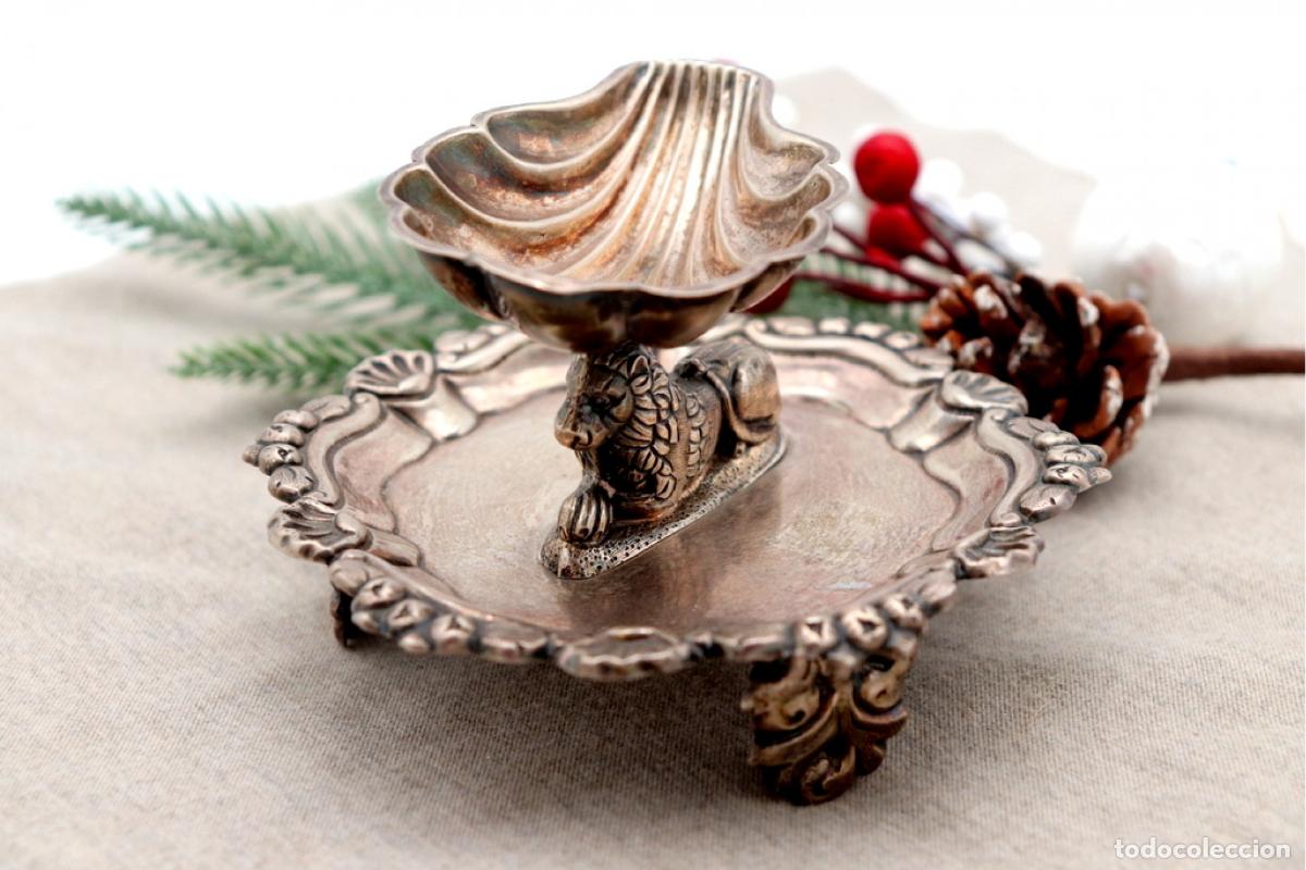 Antig&uuml;edades: Soporte para anillos de plata - Foto 6