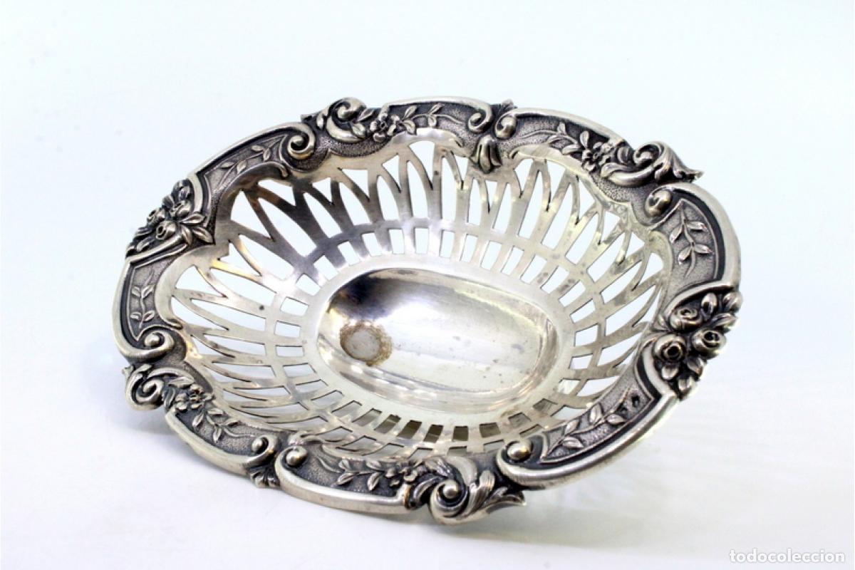 Antig&uuml;edades: Soporte para anillos de plata - Foto 2