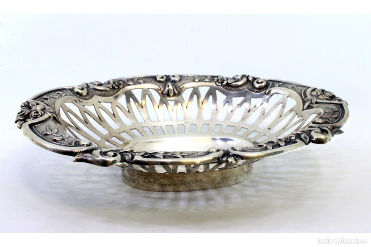 Antig&uuml;edades: Soporte para anillos de plata - Foto 3