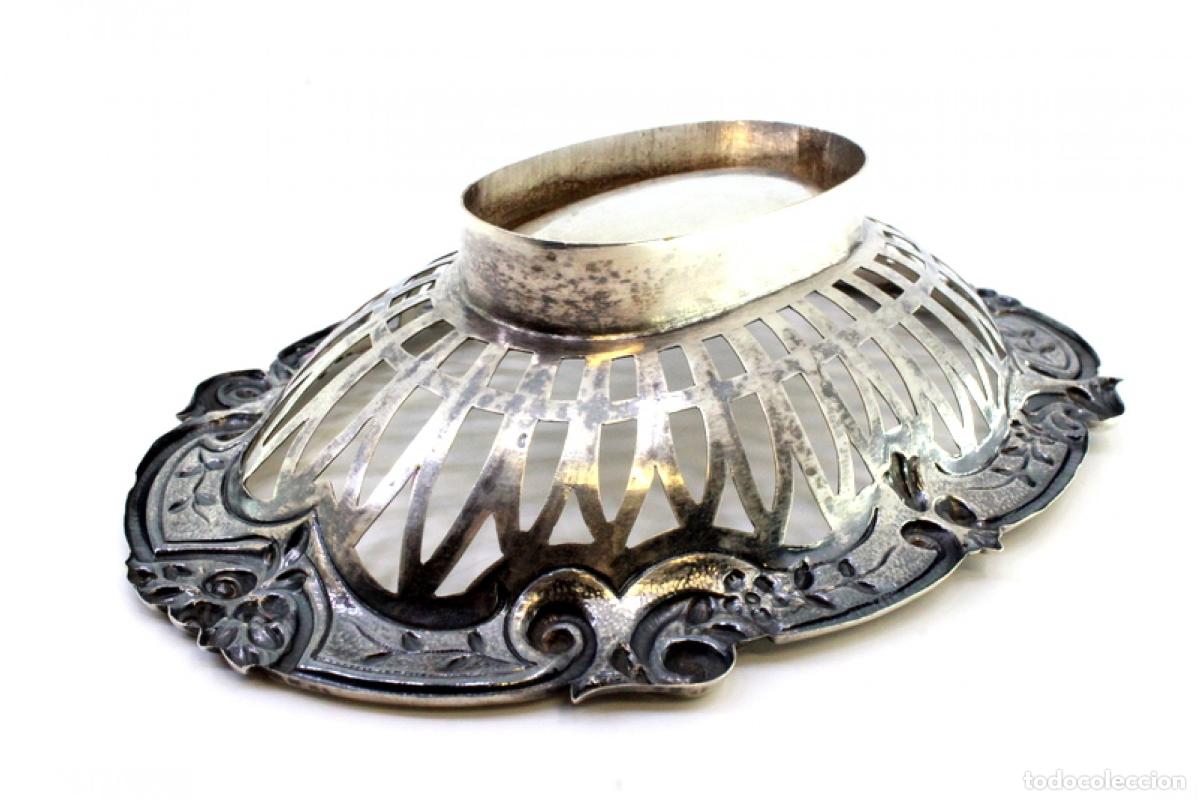 Antig&uuml;edades: Soporte para anillos de plata - Foto 4