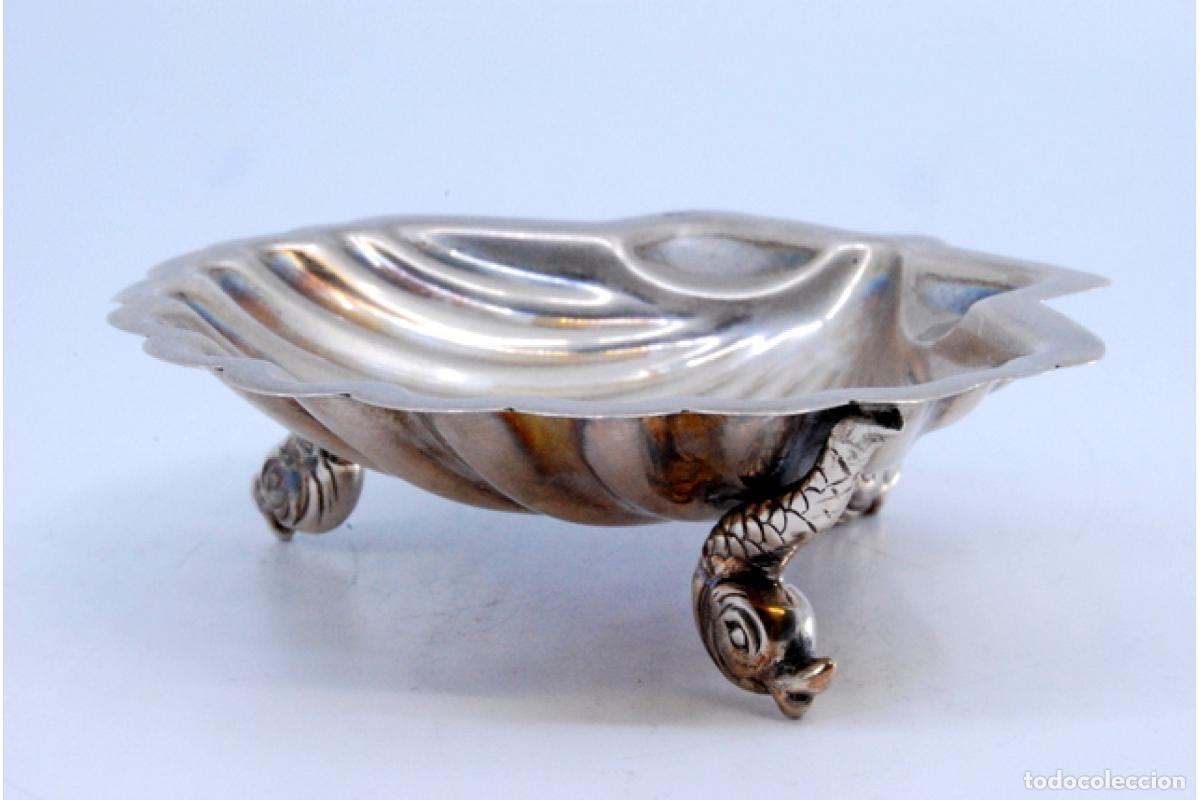 Antig&uuml;edades: Soporte para anillos de plata - Foto 2