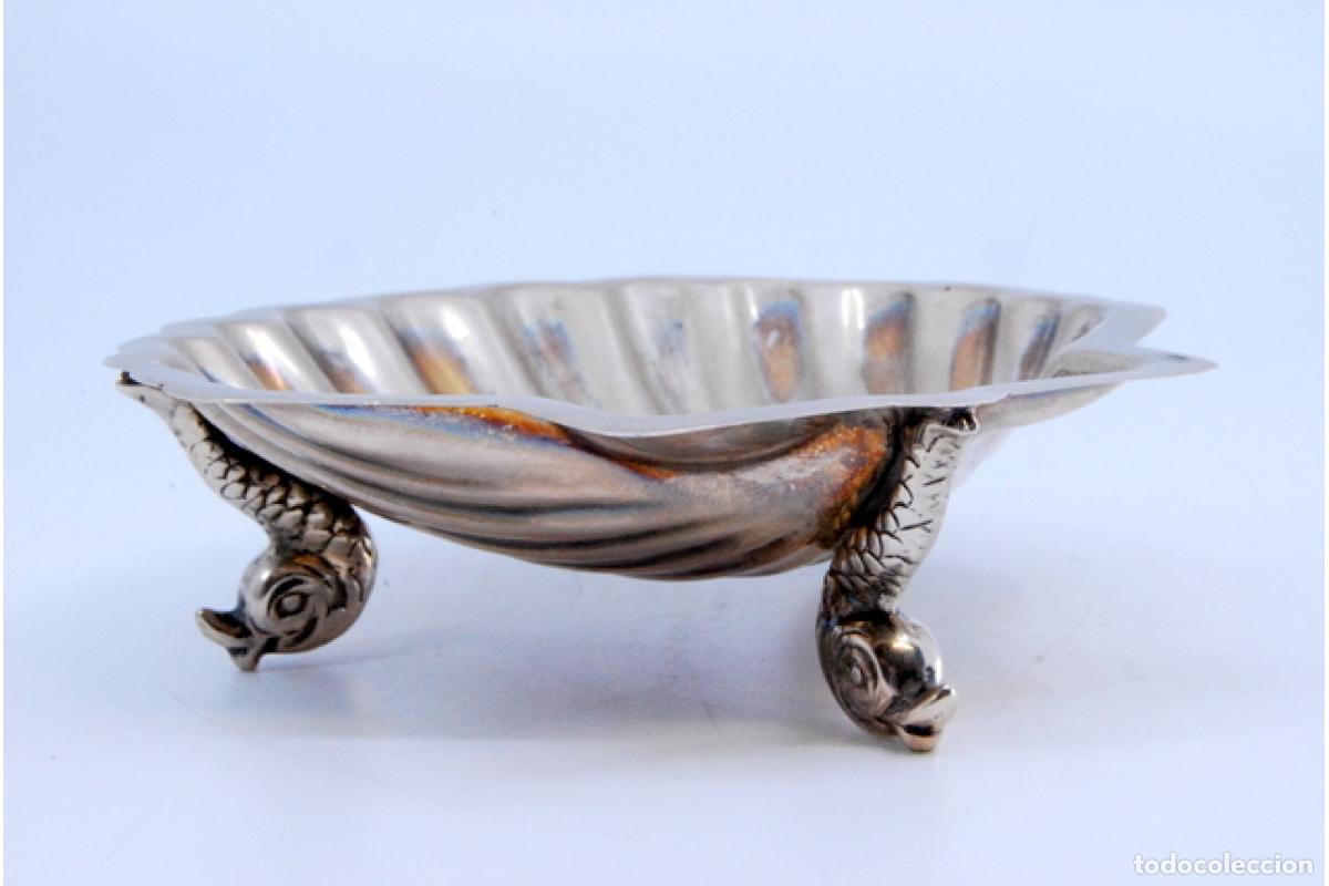 Antig&uuml;edades: Soporte para anillos de plata - Foto 3