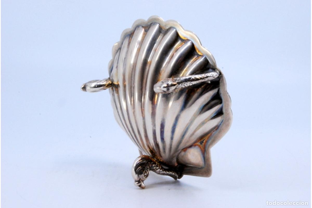 Antig&uuml;edades: Soporte para anillos de plata - Foto 6