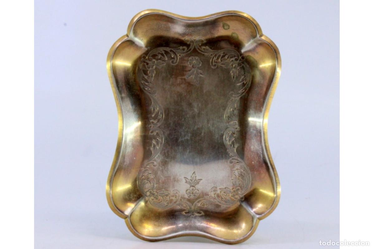 Antig&uuml;edades: Soporte para anillos de plata - Foto 2