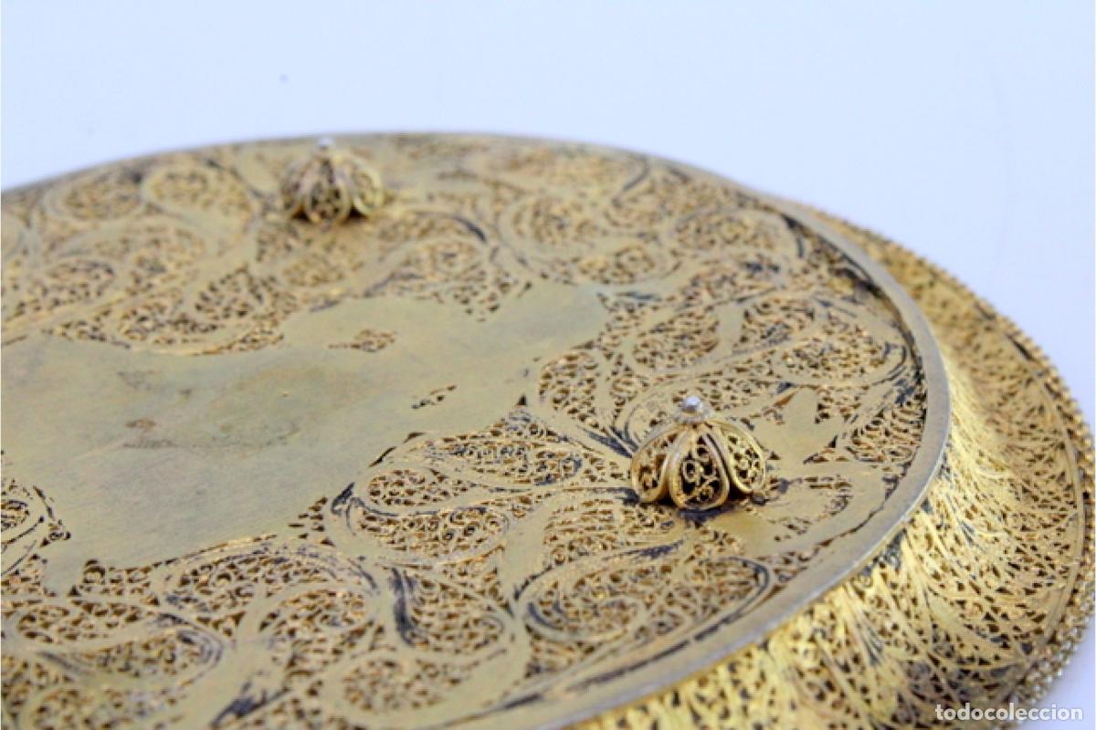 Antig&uuml;edades: Soporte para anillos de plata - Foto 6