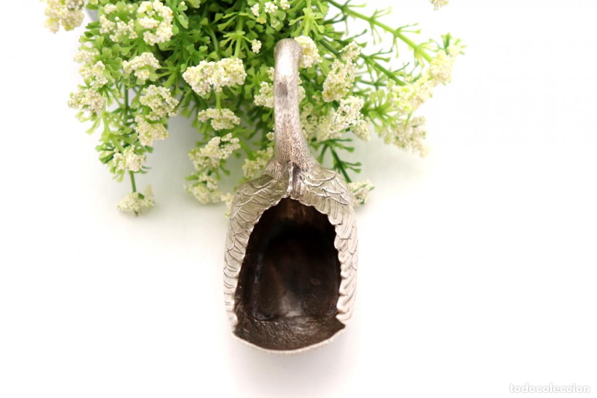 Antig&uuml;edades: Soporte para anillos de plata - Foto 4