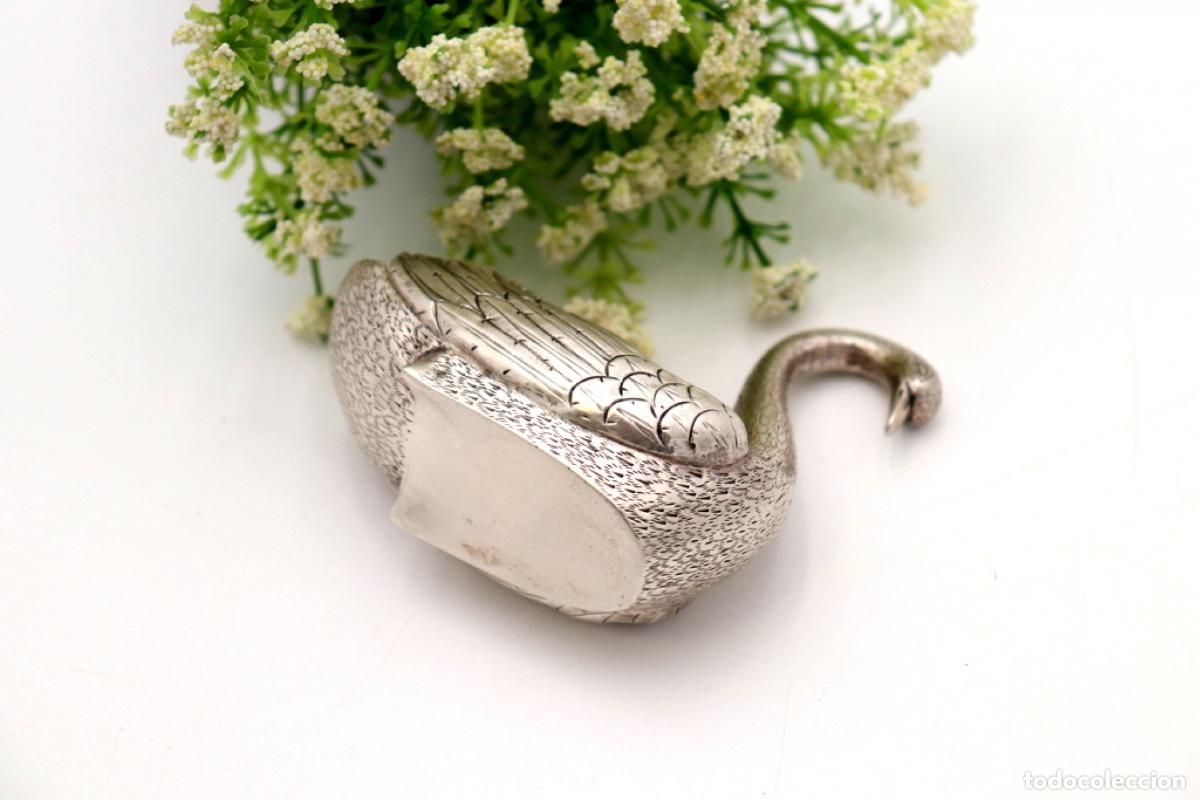 Antig&uuml;edades: Soporte para anillos de plata - Foto 5