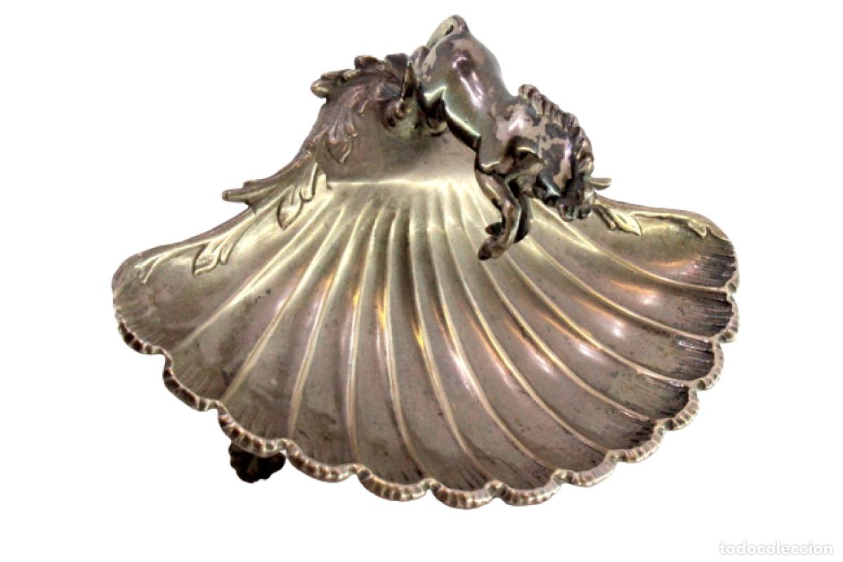 Antig&uuml;edades: Soporte para anillos de plata - Foto 1