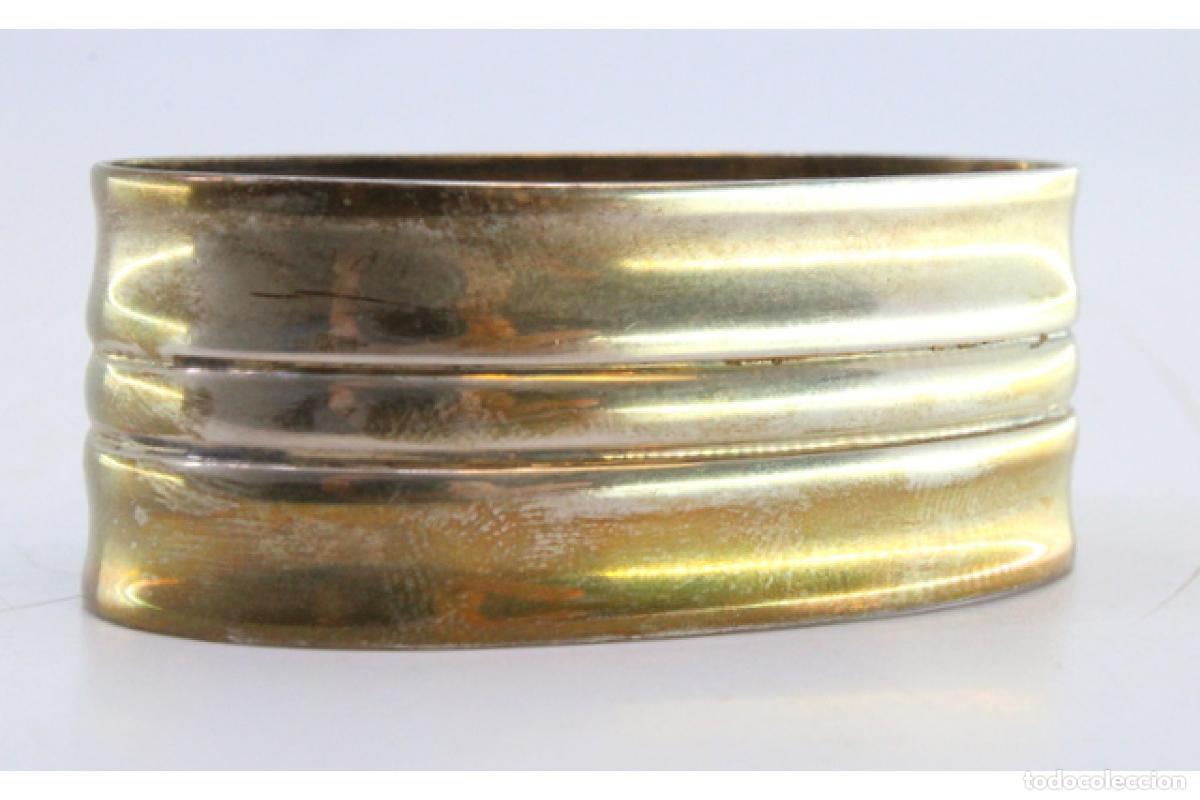 Antig&uuml;edades: Anillo para servilletas de plata - Foto 4