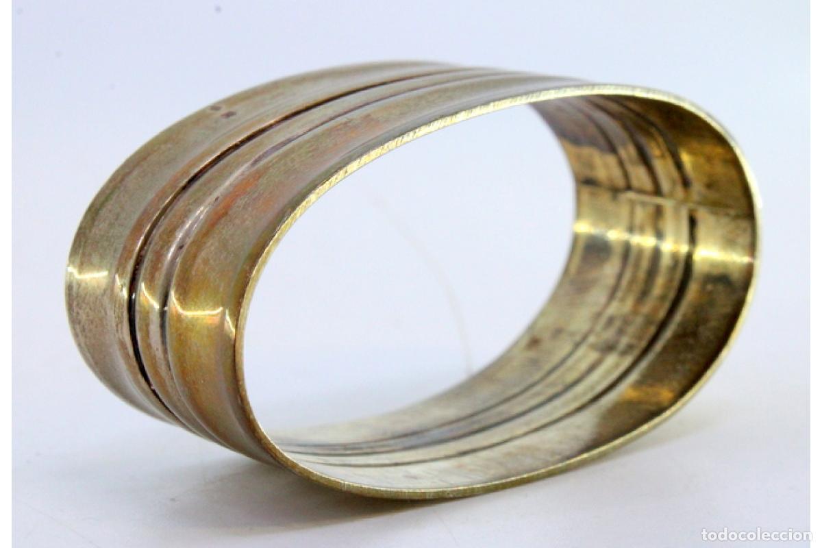 Antig&uuml;edades: Anillo para servilletas de plata - Foto 5