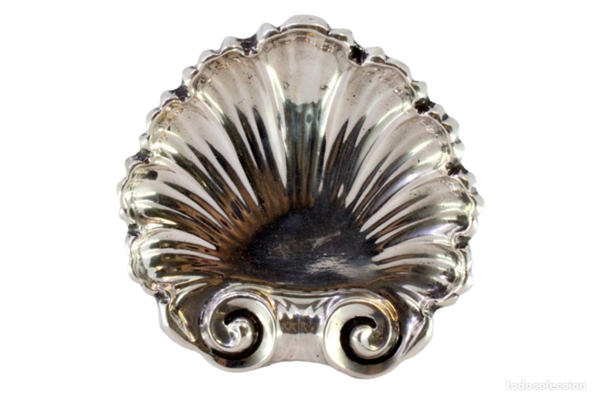 Antig&uuml;edades: Soporte para anillos de plata - Foto 1