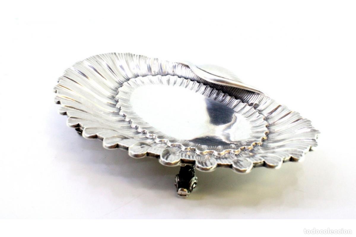 Antig&uuml;edades: Soporte para anillos de plata - Foto 6