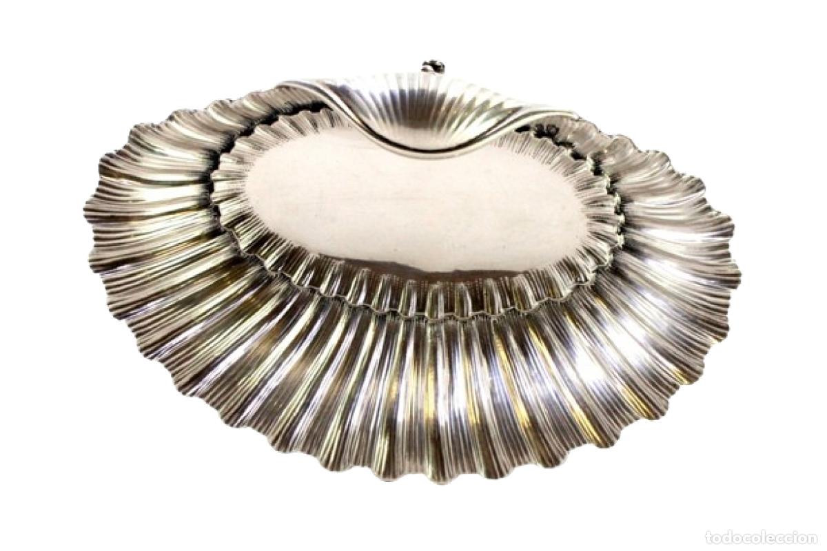 Antig&uuml;edades: Soporte para anillos de plata - Foto 1
