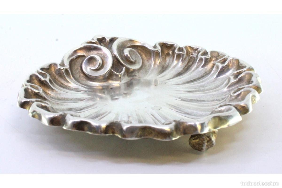 Antig&uuml;edades: Soporte para anillos de plata - Foto 3