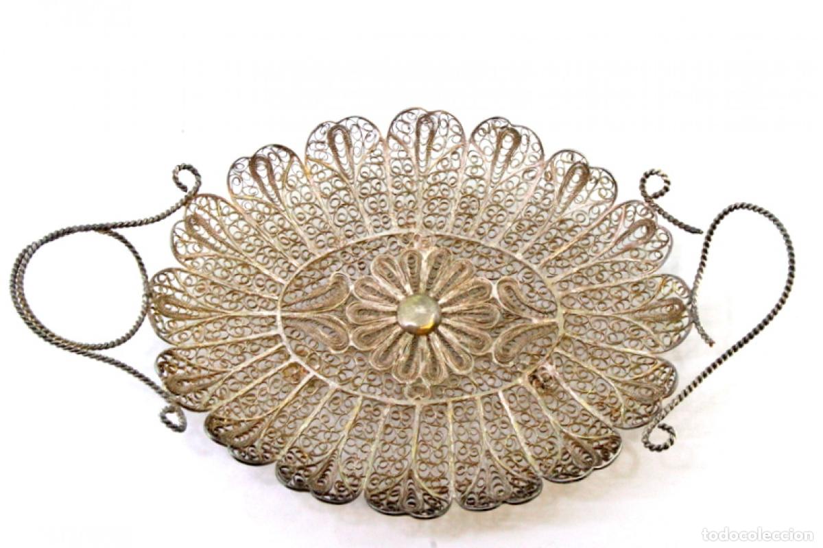 Antig&uuml;edades: Soporte para anillos de plata - Foto 7