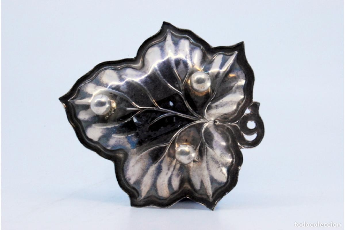 Antig&uuml;edades: Soporte para anillos de plata - Foto 5