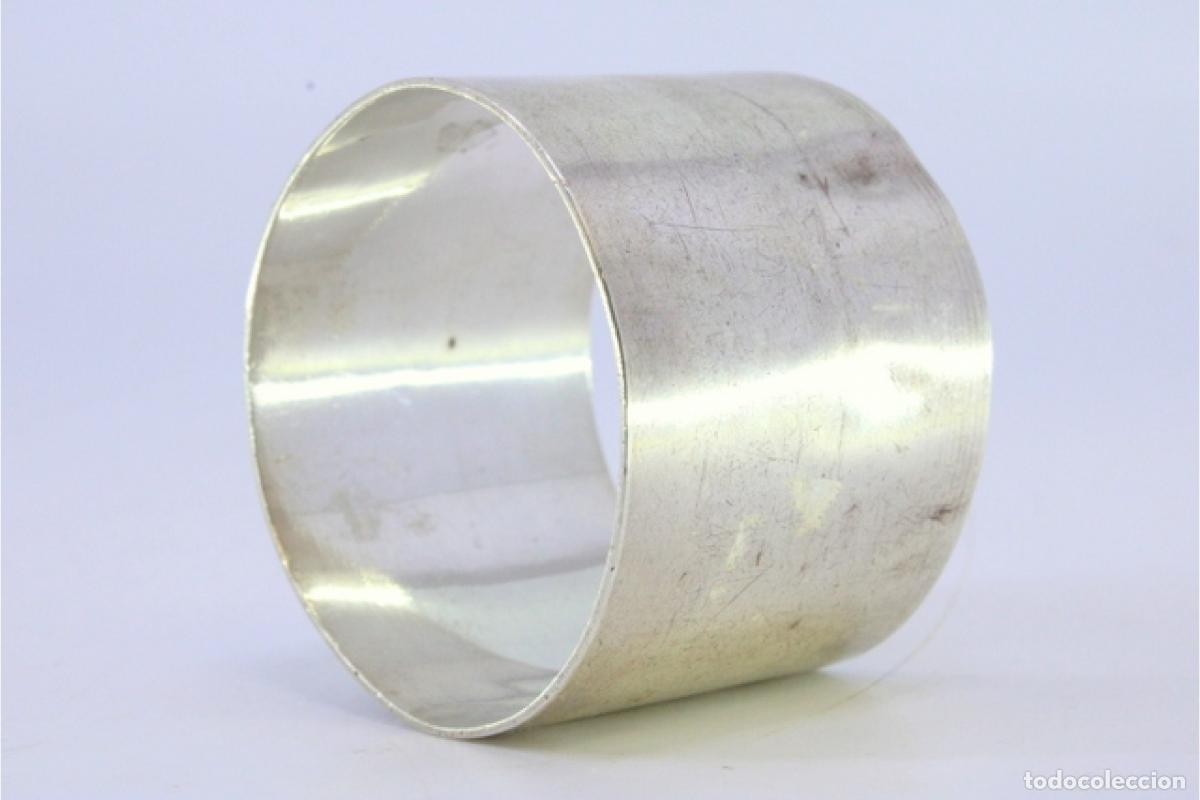 Antig&uuml;edades: Anillo para servilletas de plata - Foto 5
