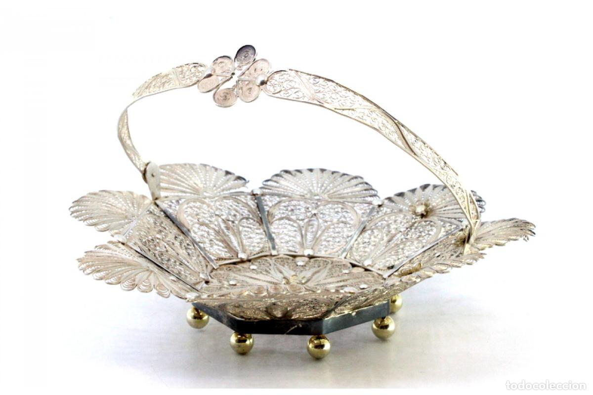 Antig&uuml;edades: Soporte para anillos de plata - Foto 6