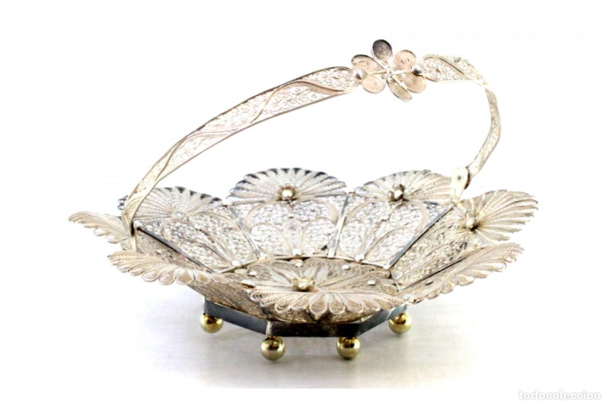 Antig&uuml;edades: Soporte para anillos de plata - Foto 8