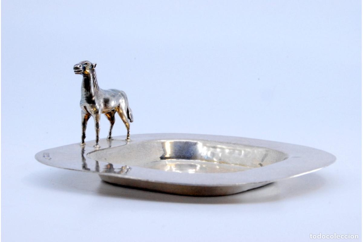 Antig&uuml;edades: Soporte para anillos de plata - Foto 5
