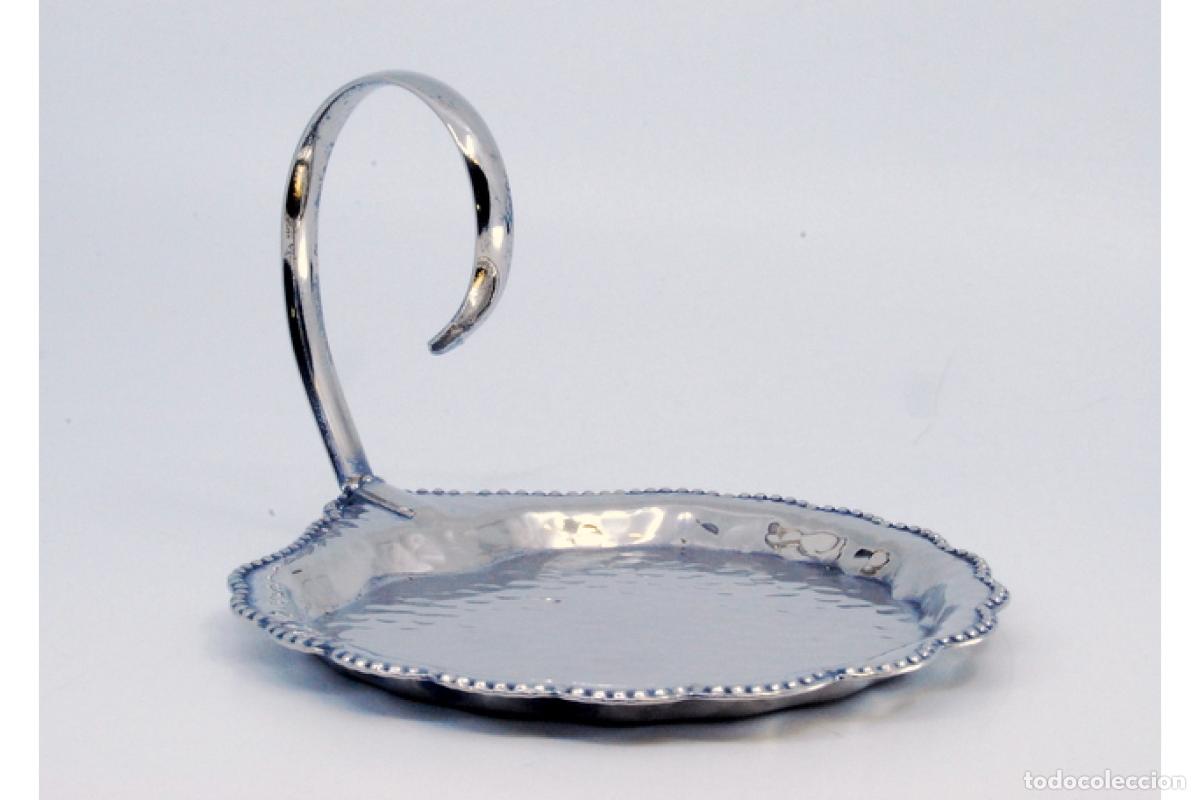 Antig&uuml;edades: Soporte para anillos de plata - Foto 3