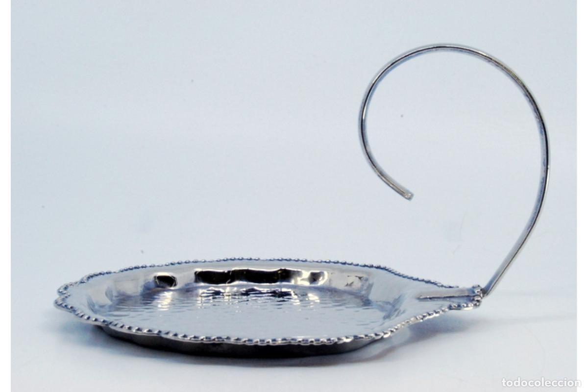 Antig&uuml;edades: Soporte para anillos de plata - Foto 4
