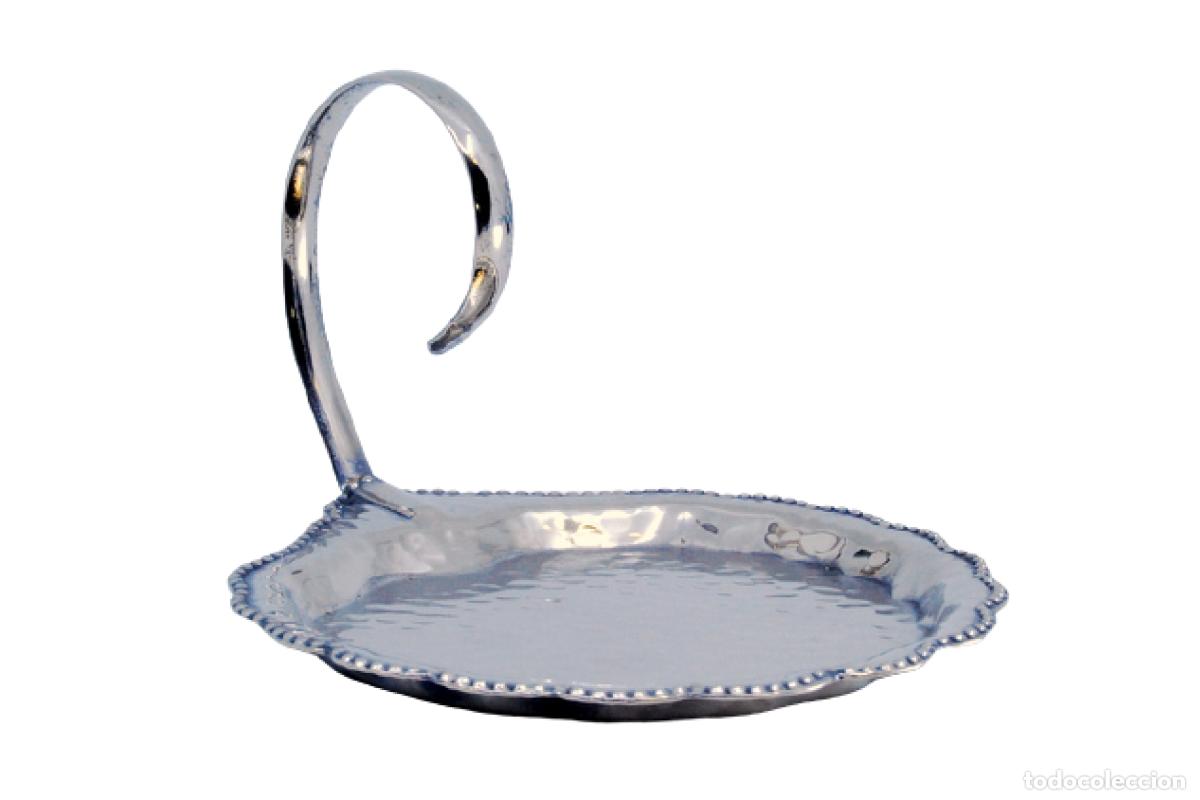Antig&uuml;edades: Soporte para anillos de plata - Foto 1