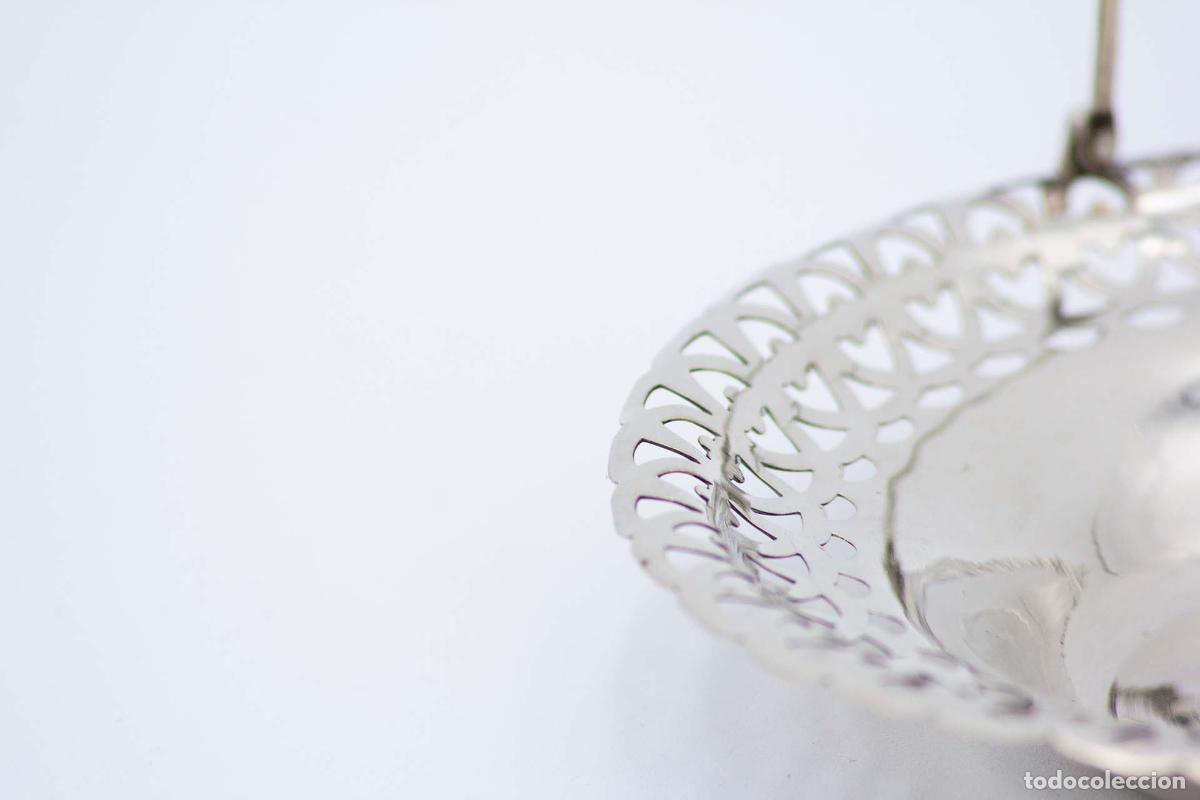 Antig&uuml;edades: Soporte para anillos de plata - Foto 3