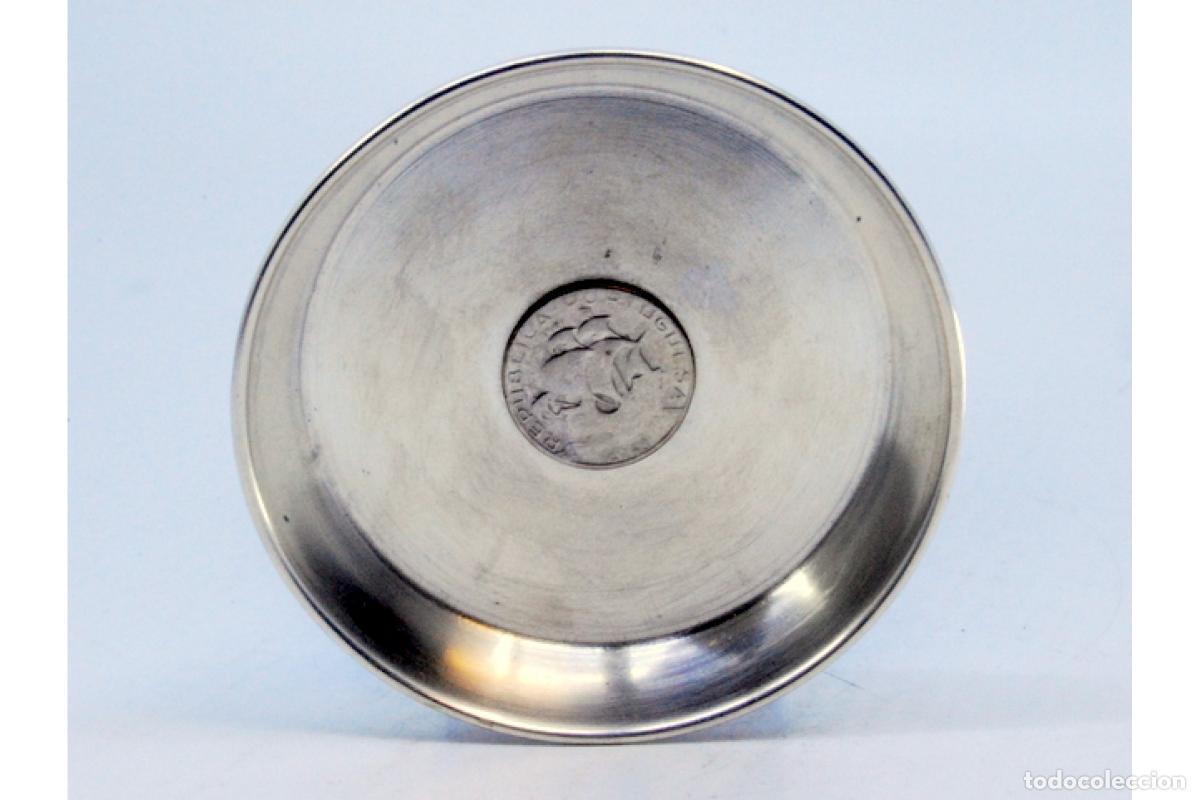 Antig&uuml;edades: Soporte para anillos de plata - Foto 2