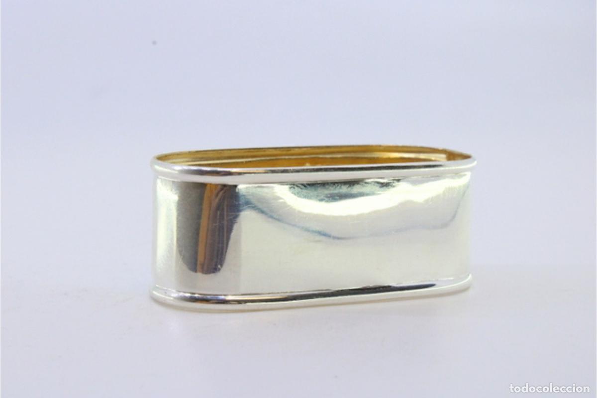 Antig&uuml;edades: Anillo para servilletas de plata - Foto 4