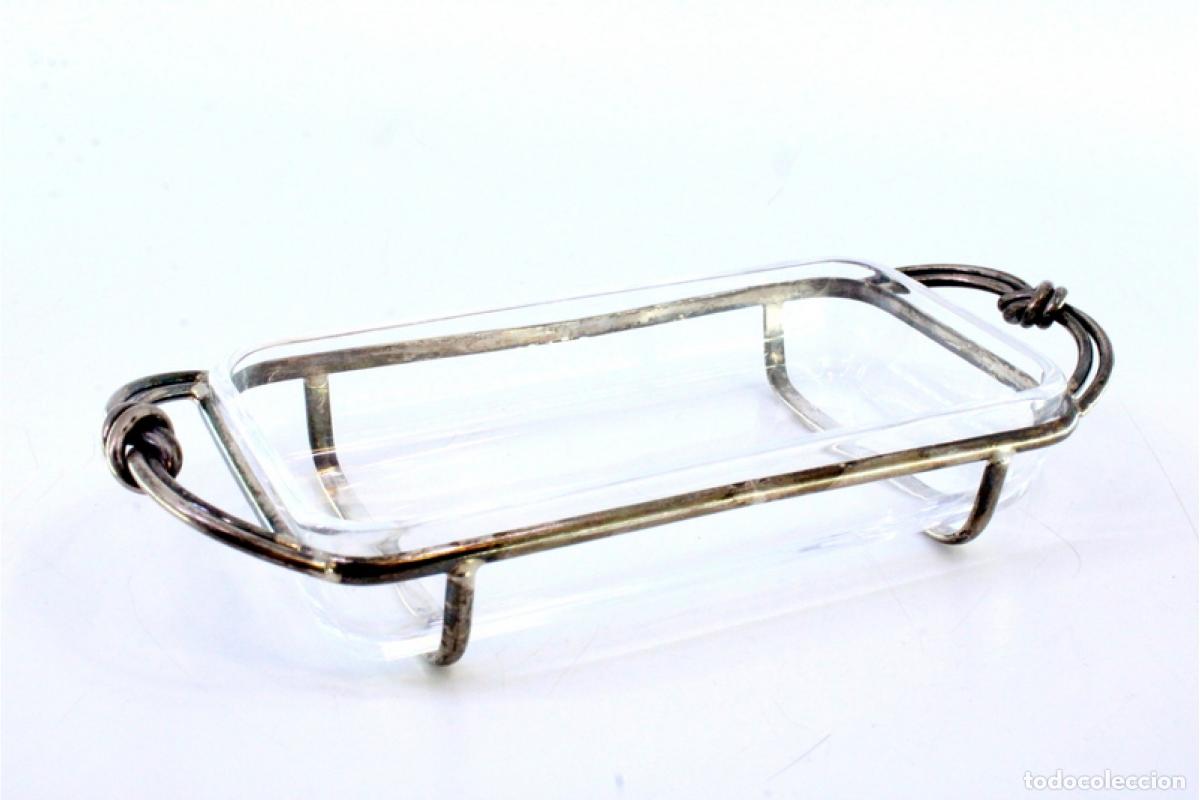 Antig&uuml;edades: Soporte para anillos de plata - Foto 2