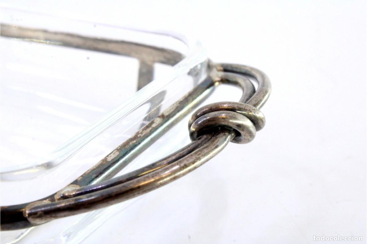 Antig&uuml;edades: Soporte para anillos de plata - Foto 5