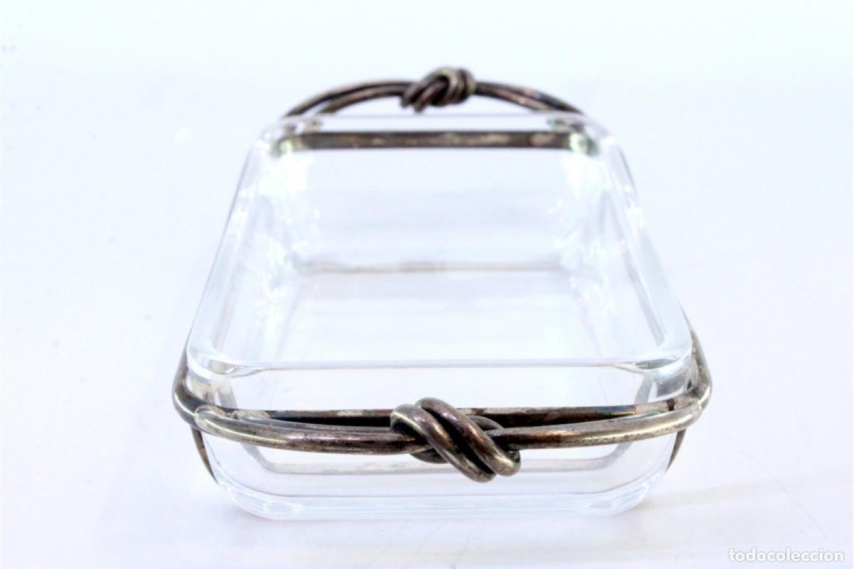 Antig&uuml;edades: Soporte para anillos de plata - Foto 6