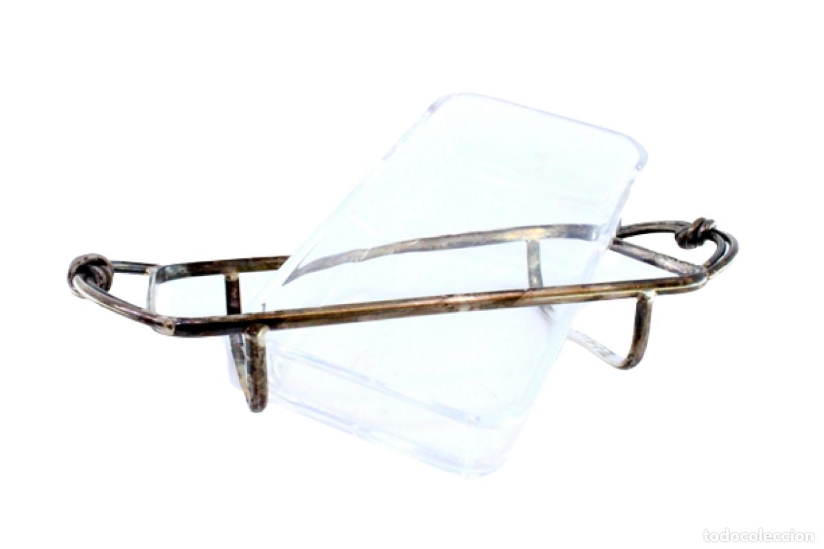 Antig&uuml;edades: Soporte para anillos de plata - Foto 1