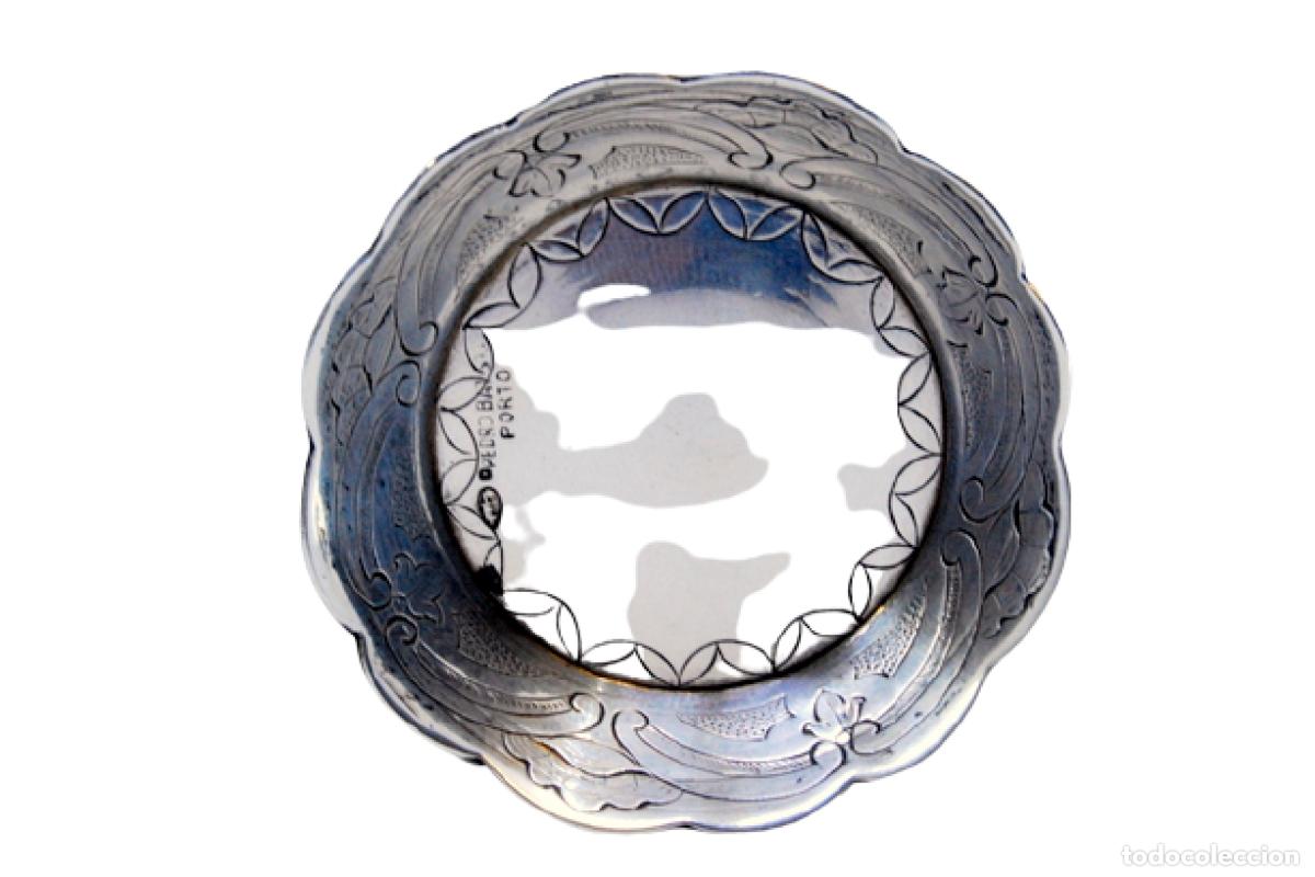Antig&uuml;edades: Soporte para anillos de plata - Foto 1