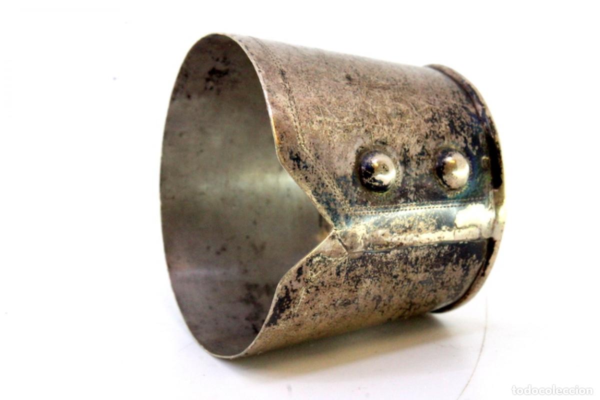 Antig&uuml;edades: Anillo para servilletas de plata - Foto 4