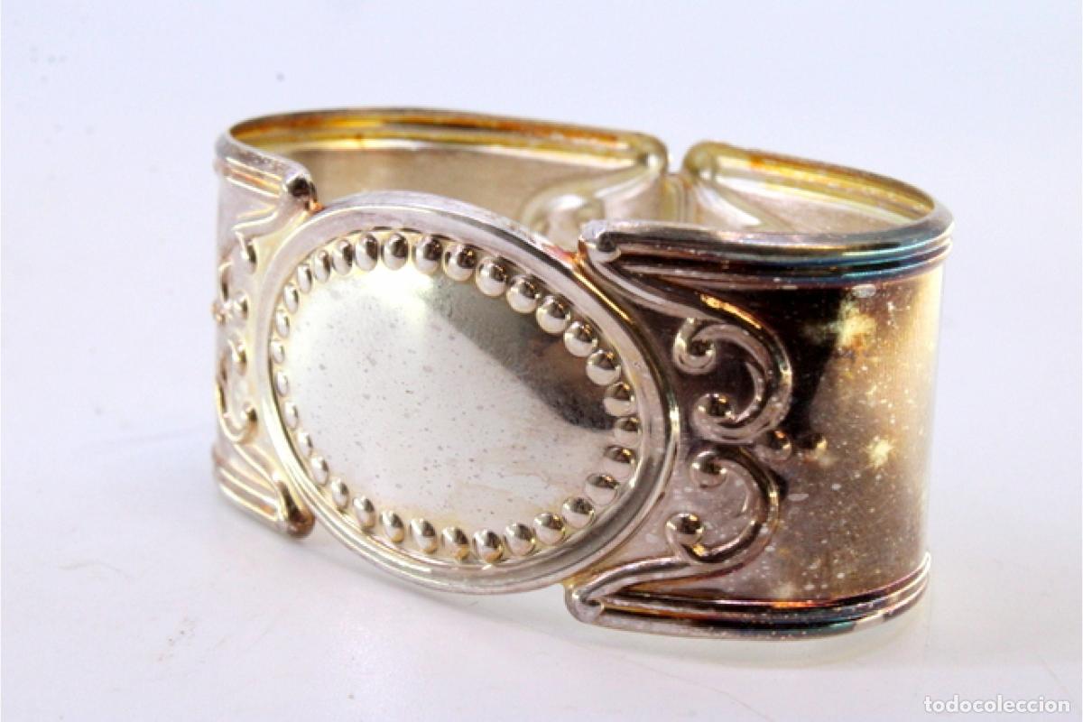 Antig&uuml;edades: Anillo para servilletas de plata - Foto 6