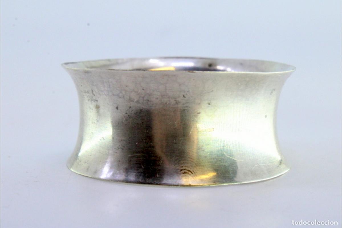 Antig&uuml;edades: Anillo para servilletas de plata - Foto 5