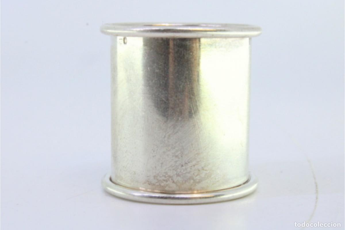 Antig&uuml;edades: Anillo para servilletas de plata - Foto 5