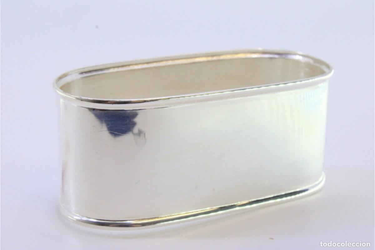 Antig&uuml;edades: Anillo para servilletas de plata - Foto 6