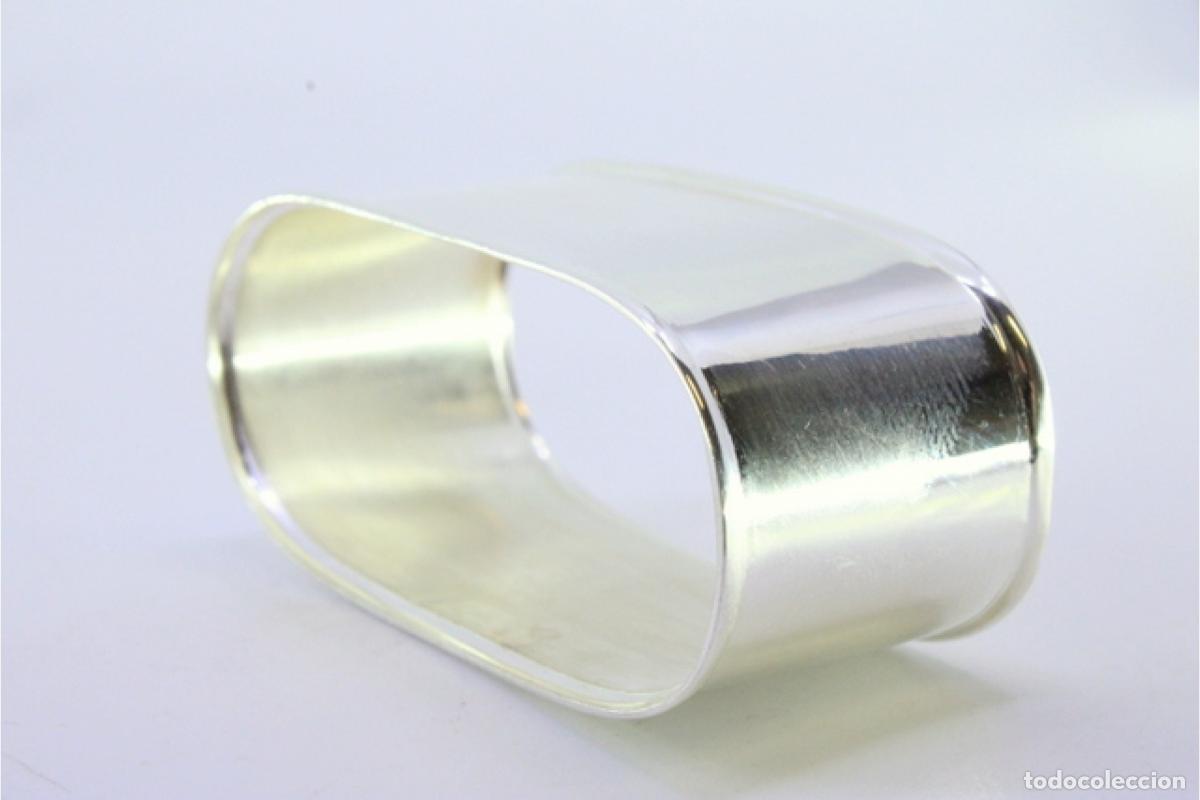 Antig&uuml;edades: Anillo para servilletas de plata - Foto 7