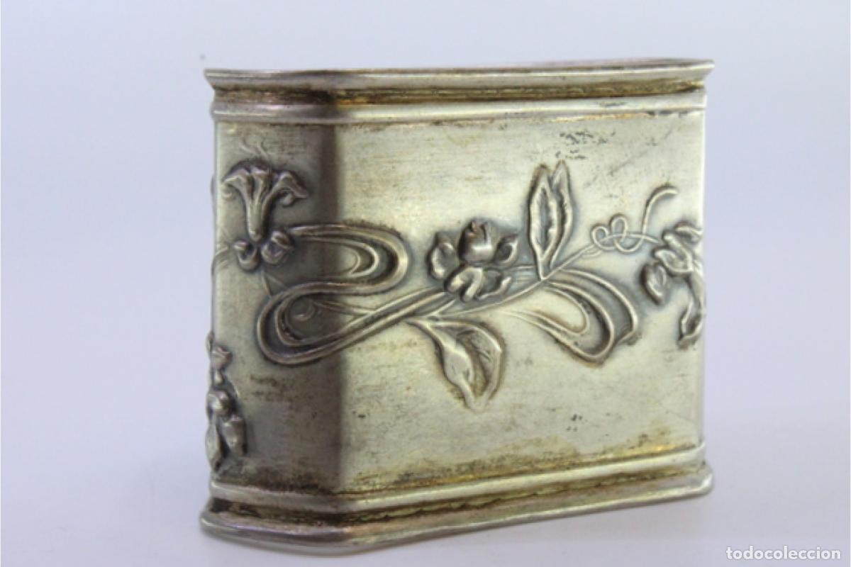 Antig&uuml;edades: Anillo para servilletas de plata - Foto 6