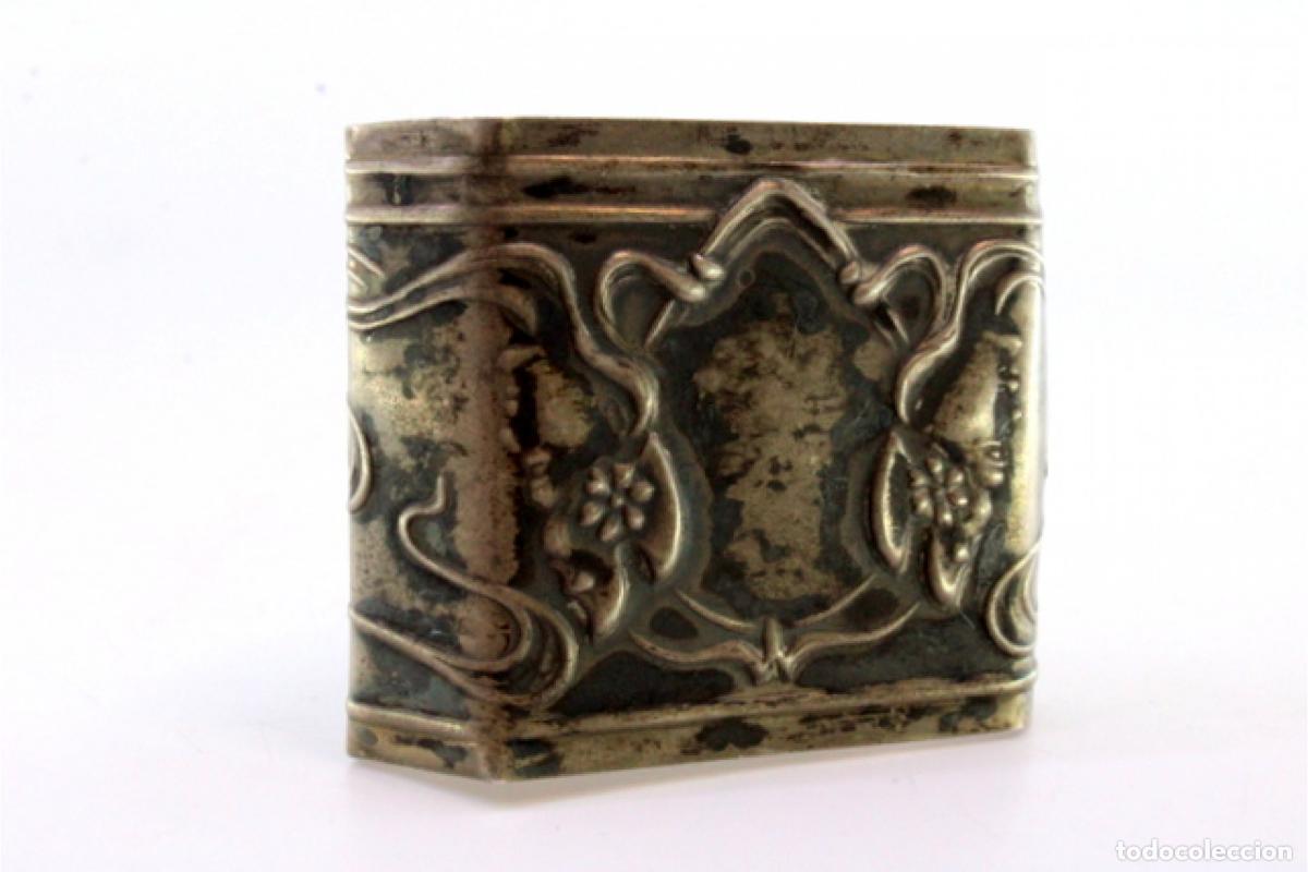Antig&uuml;edades: Anillo para servilletas de plata - Foto 3