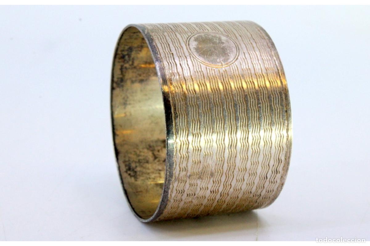 Antig&uuml;edades: Anillo para servilletas de plata - Foto 7