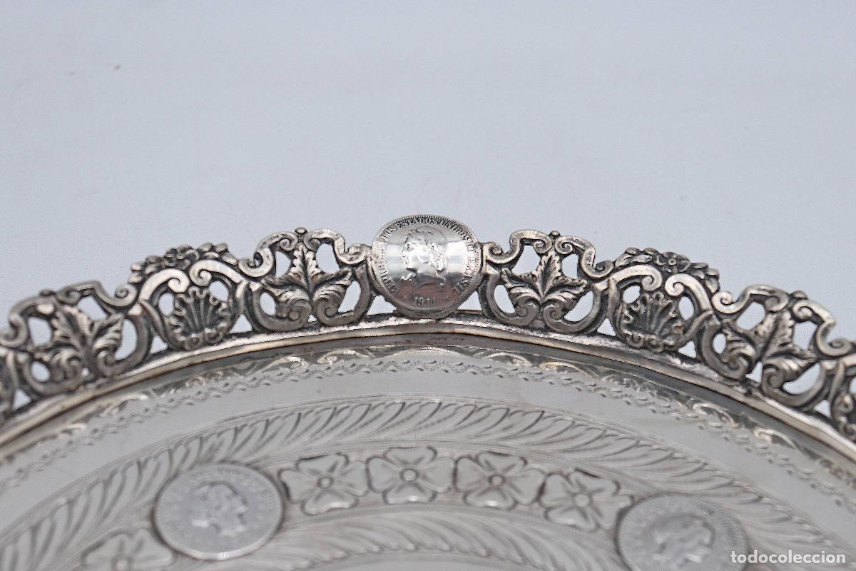 Antig&uuml;edades: Bandeja de plata - Foto 2