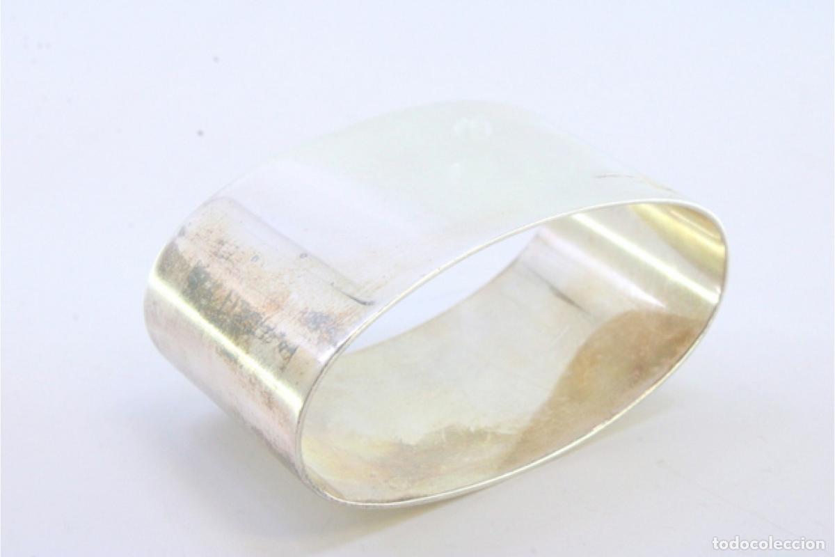 Antig&uuml;edades: Anillo para servilletas de plata - Foto 4