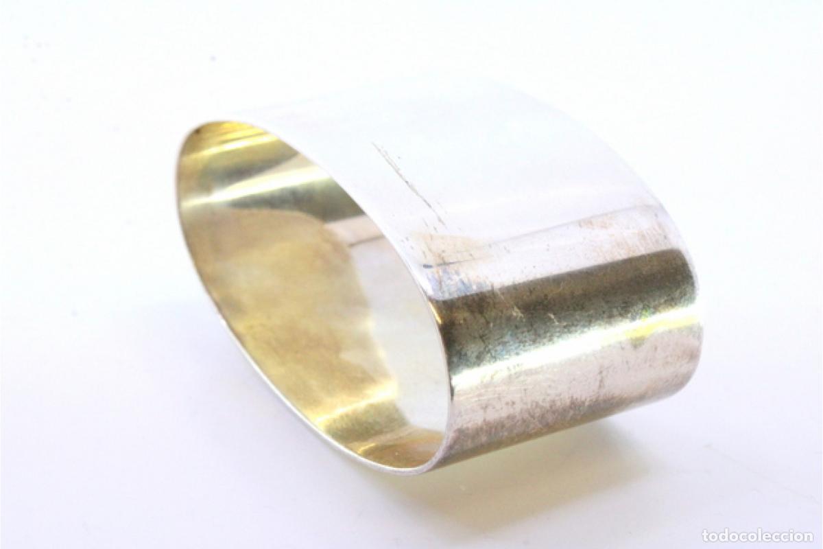 Antig&uuml;edades: Anillo para servilletas de plata - Foto 5