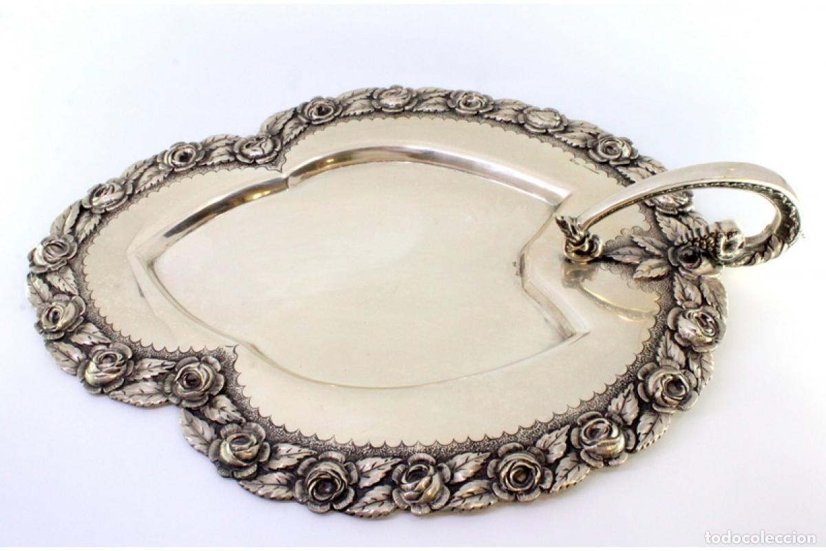 Antig&uuml;edades: Bandeja de plata - Foto 4